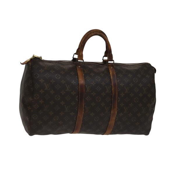 LOUIS VUITTON Monogram Keepall 50 Boston Bag M41426 - Picture 1 of 16
